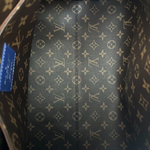 Louis Vuitton Blue & Green Damier Speedy 40 - Picture 5 of 6